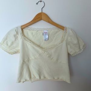 Urban Outfitters ribbed baby tee